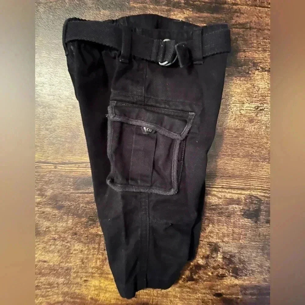Ralph Lauren | infant boys black cargo pants. Size: 6M.
